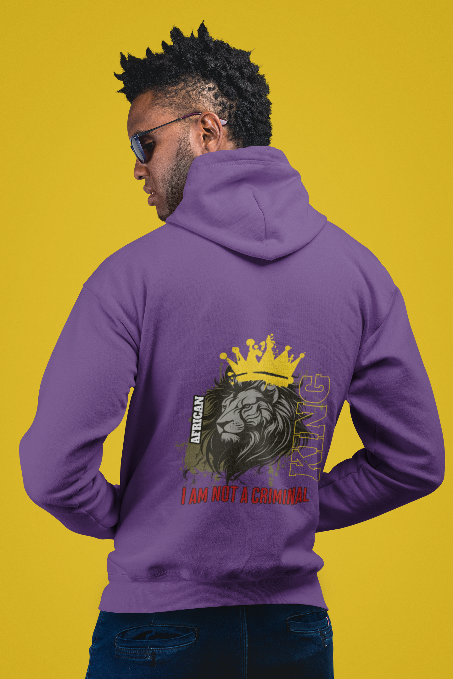 African King (Not A Criminal) Hoodie