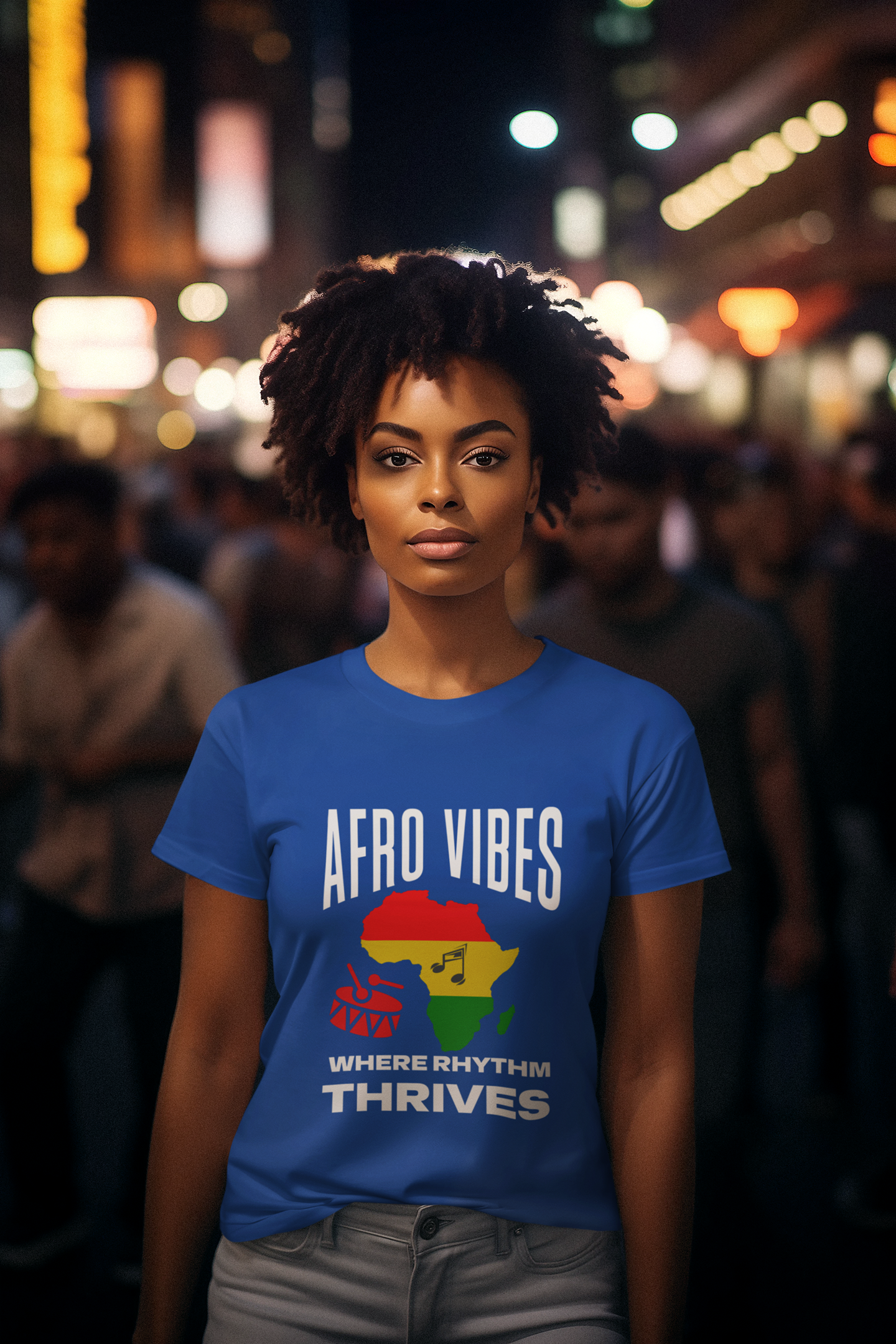 Afro Vibes Women's T-Shirt