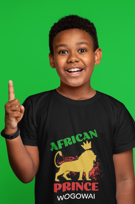 African Prince Sleeve T-Shirt