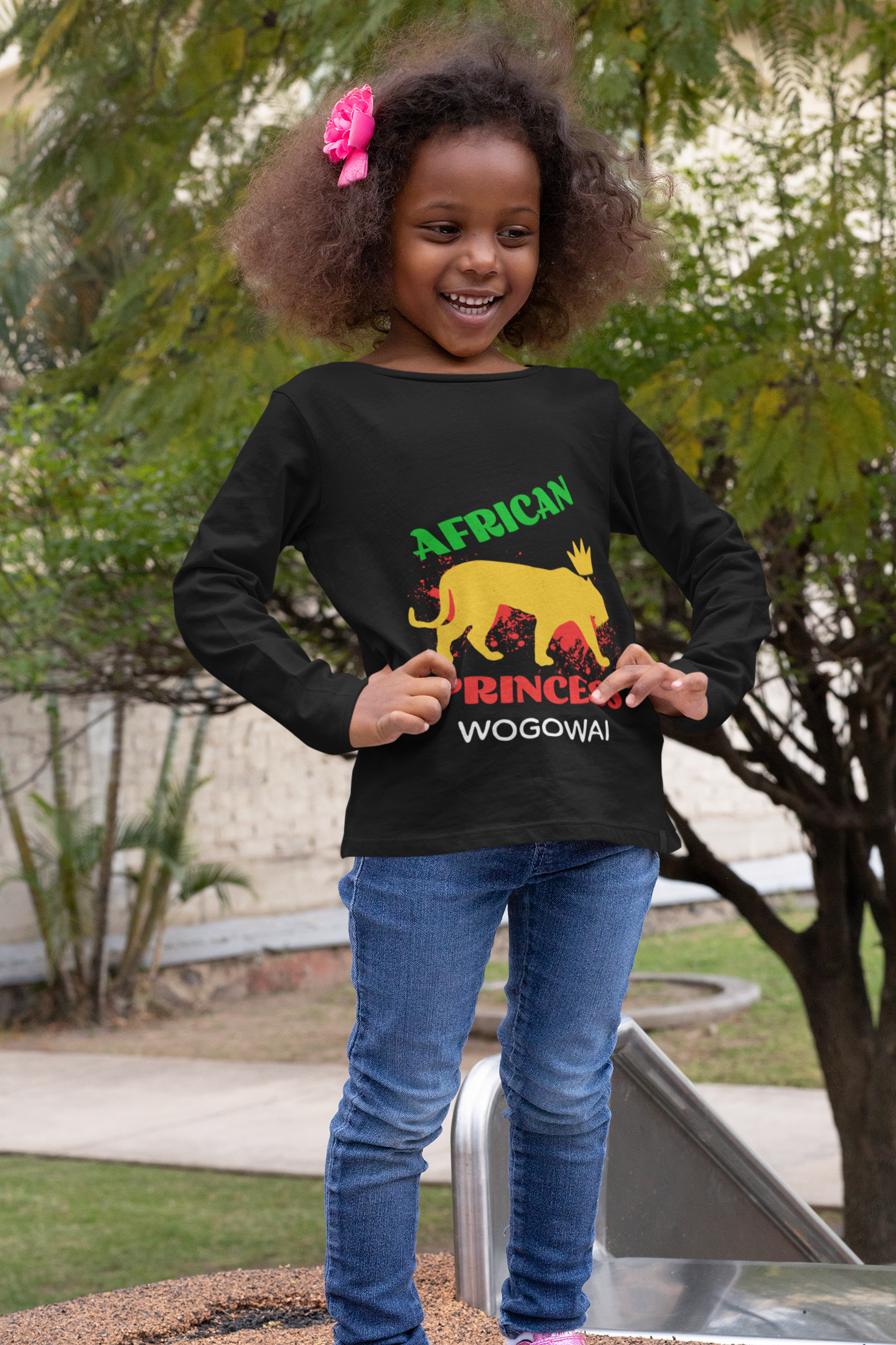 African Princess (Wogowai) Long Sleeve Tee