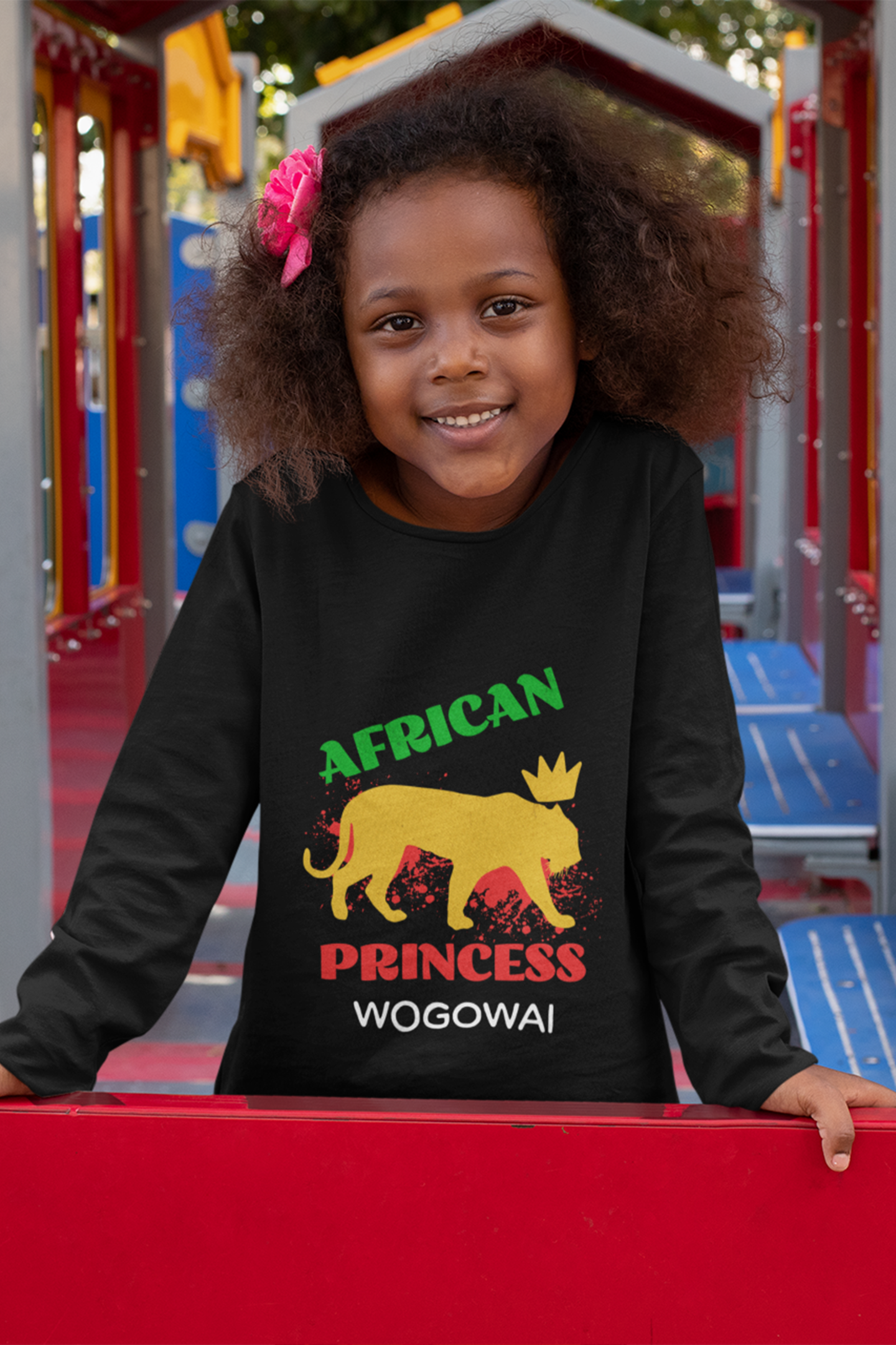 African Princess (Wogowai) Long Sleeve Tee