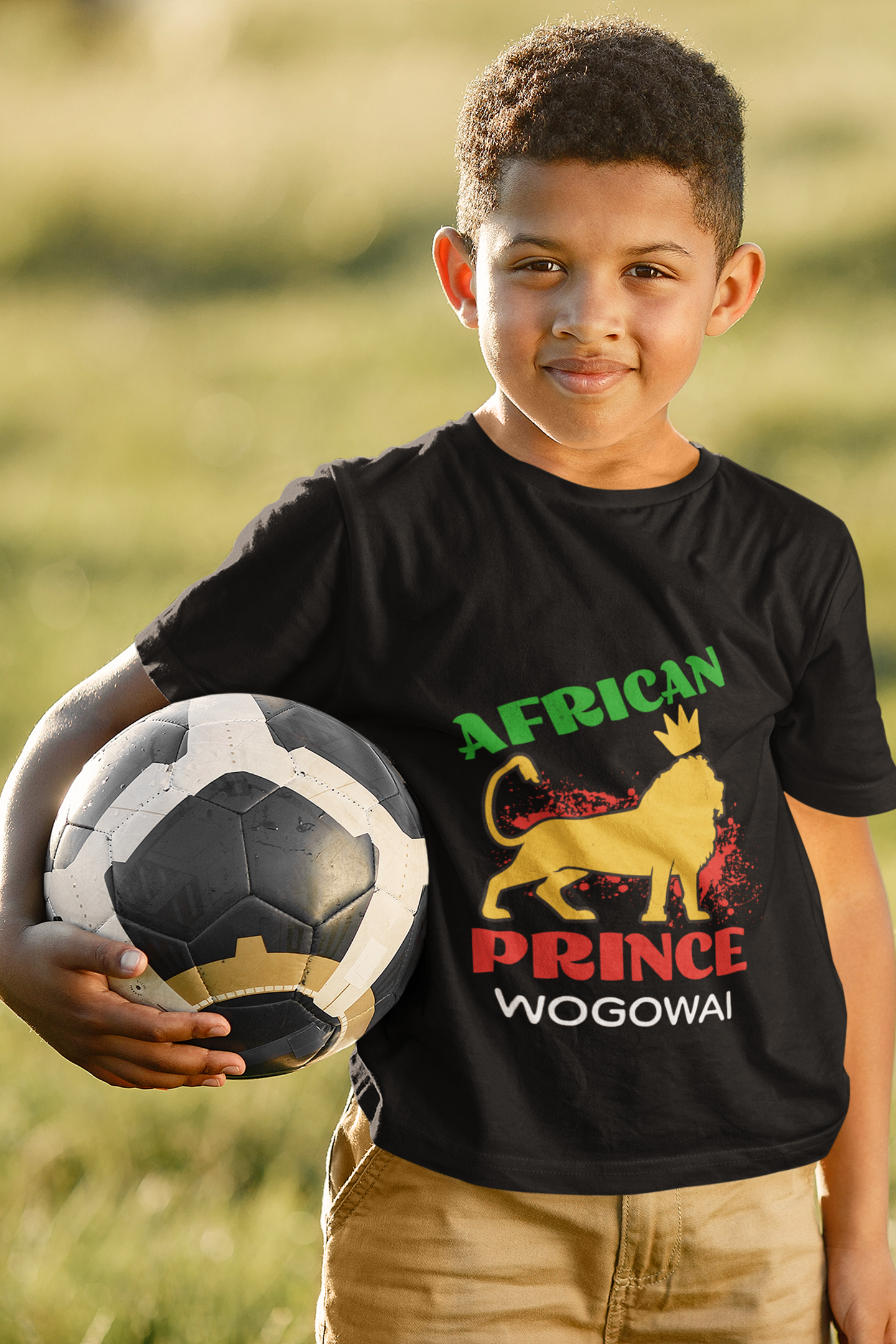 African Prince Sleeve T-Shirt