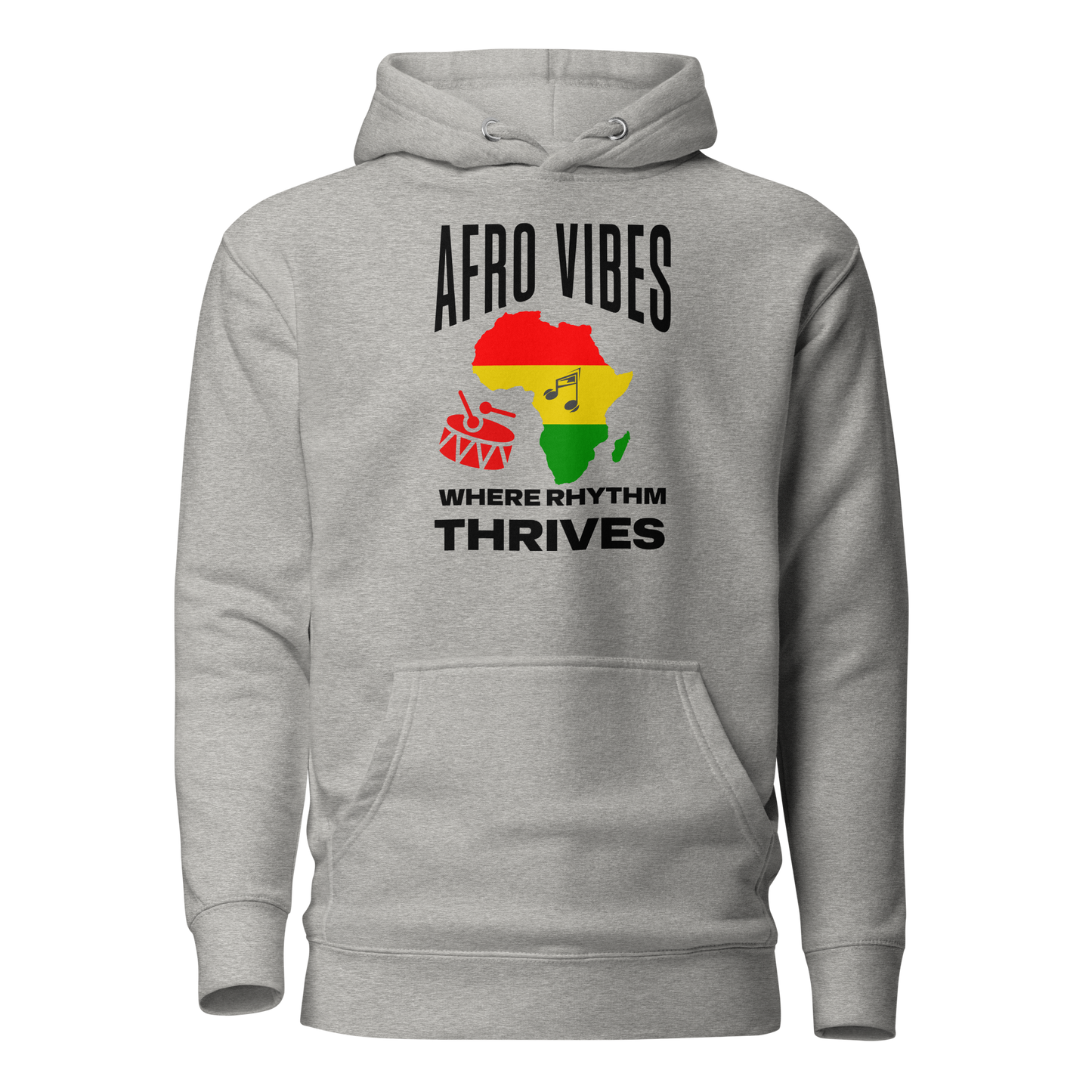 Afro Vibes Unisex Hoodie - Light Colors