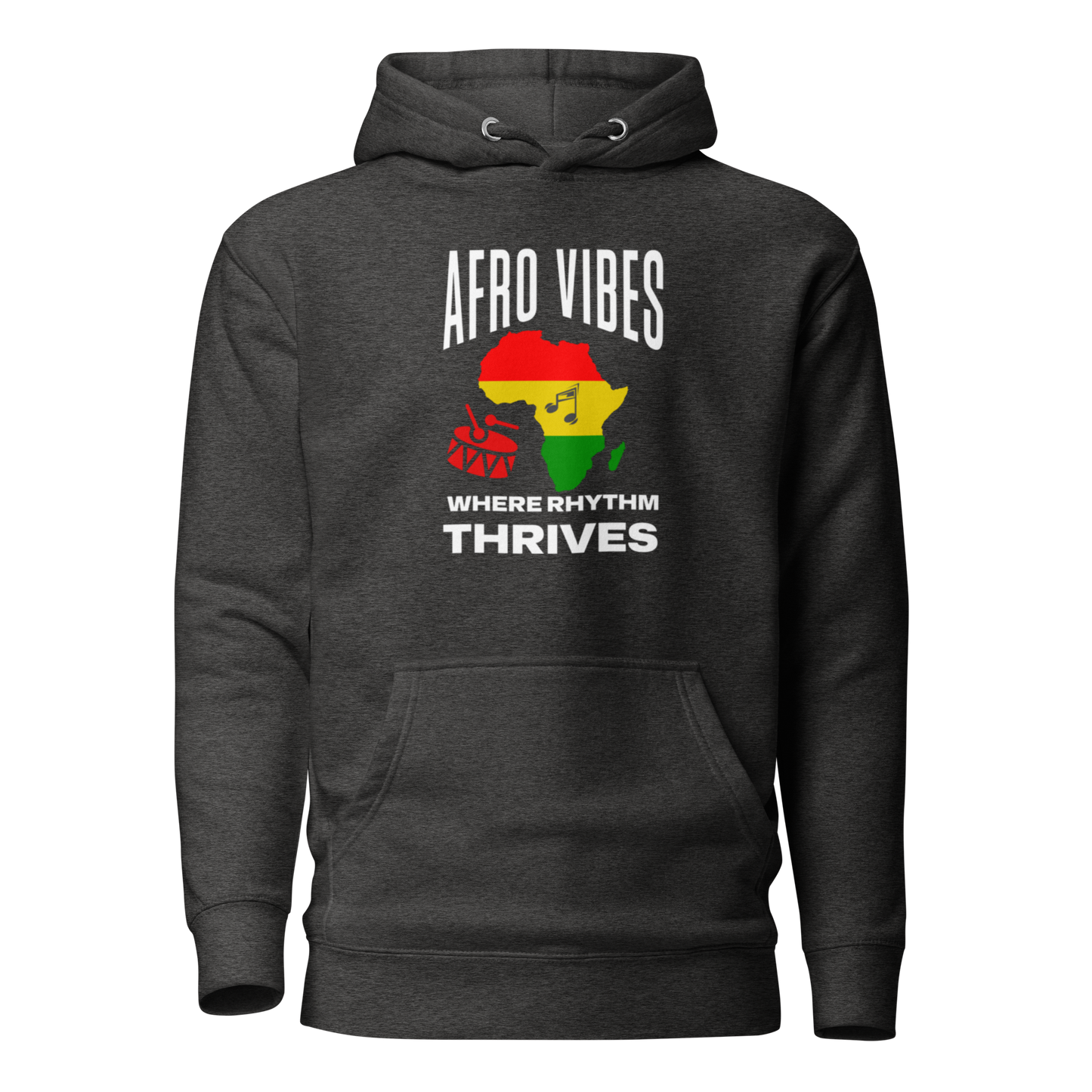 Afro Vibes Unisex Hoodie - Dark Colors