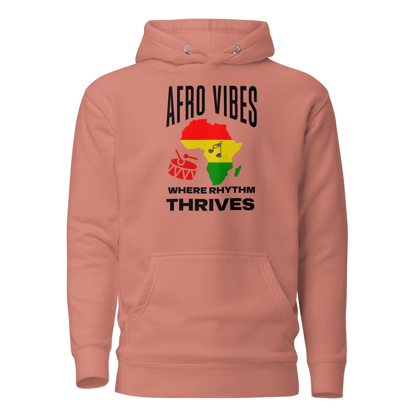 Afro Vibes Unisex Hoodie - Light Colors