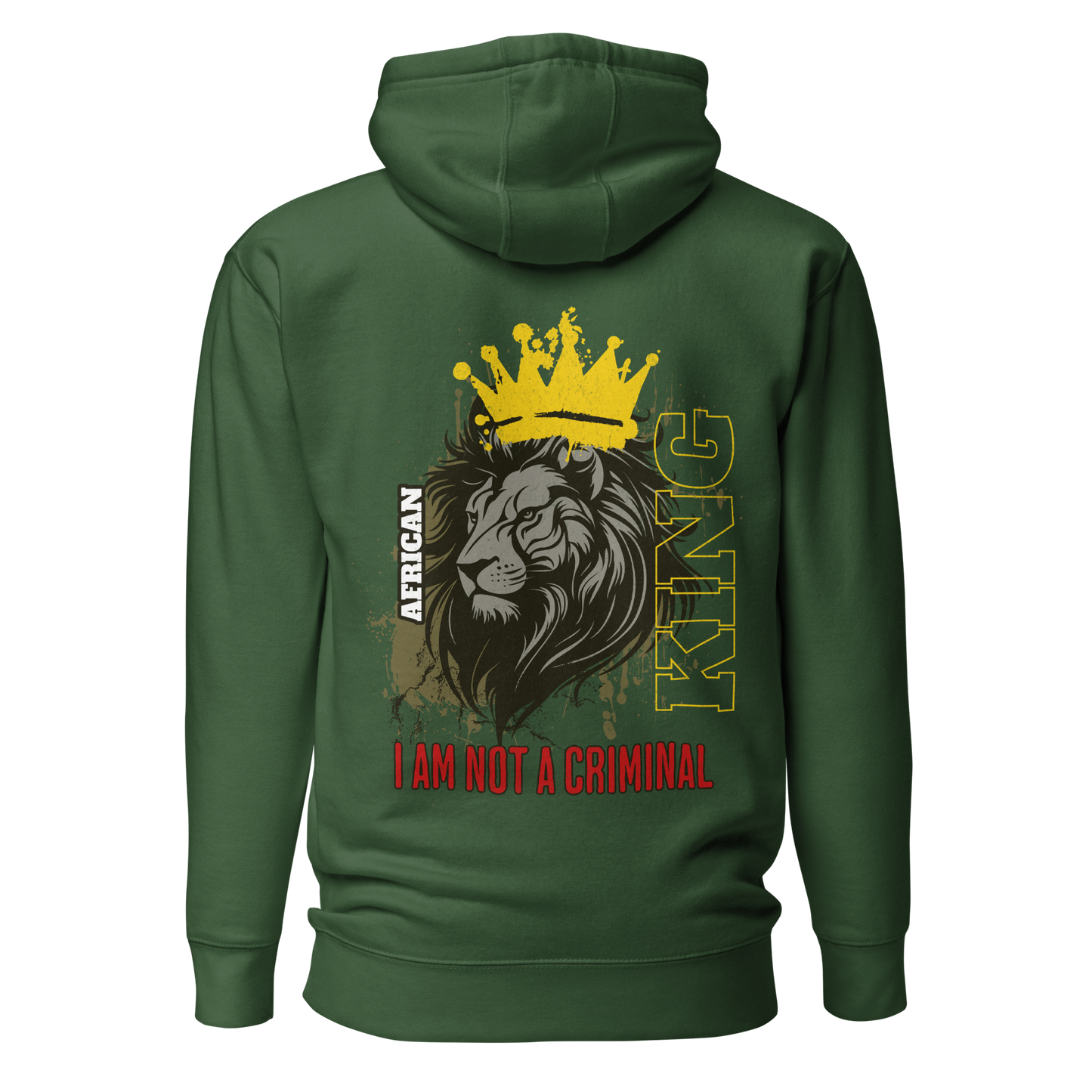 African King (Not A Criminal) Hoodie