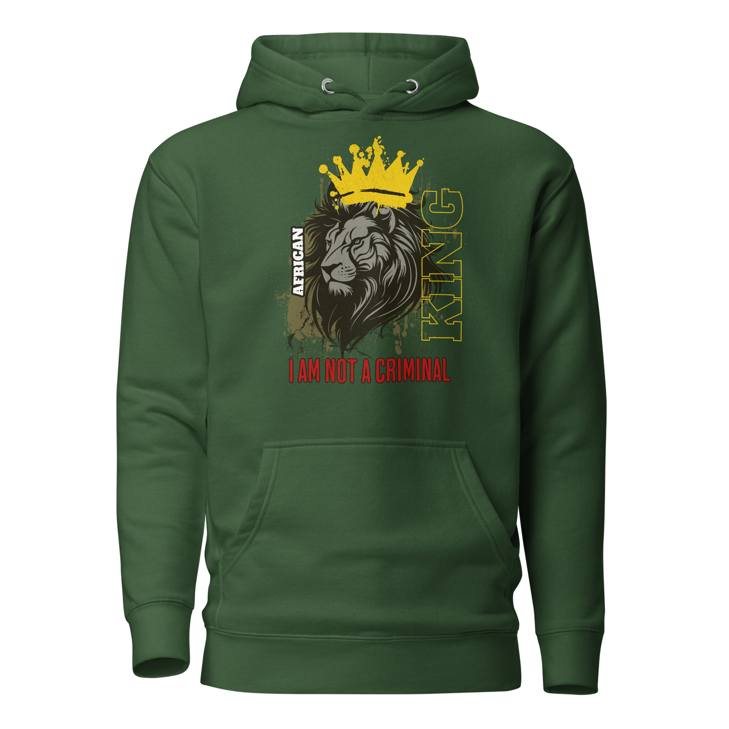 African King (Not A Criminal) Hoodie