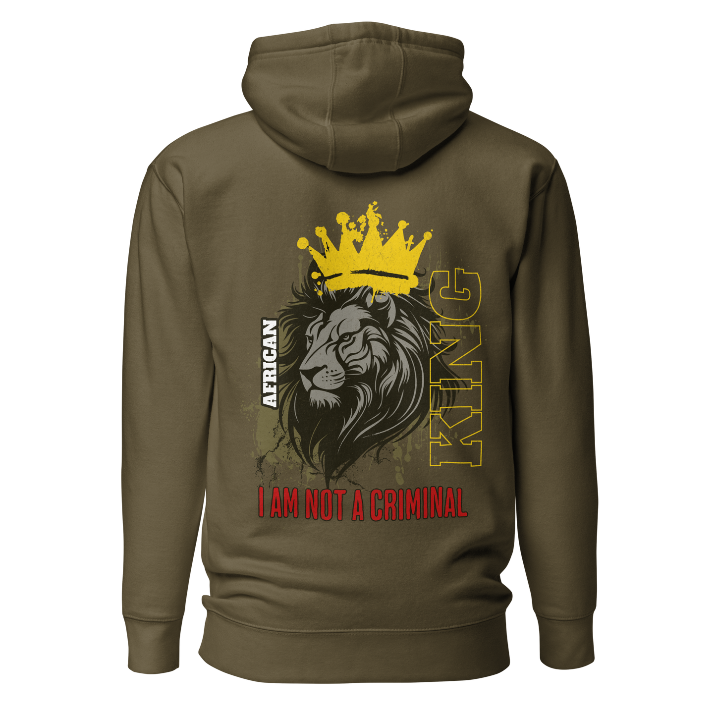 African King (Not A Criminal) Hoodie