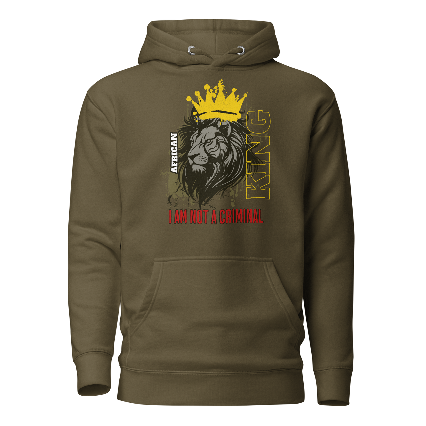 African King (Not A Criminal) Hoodie