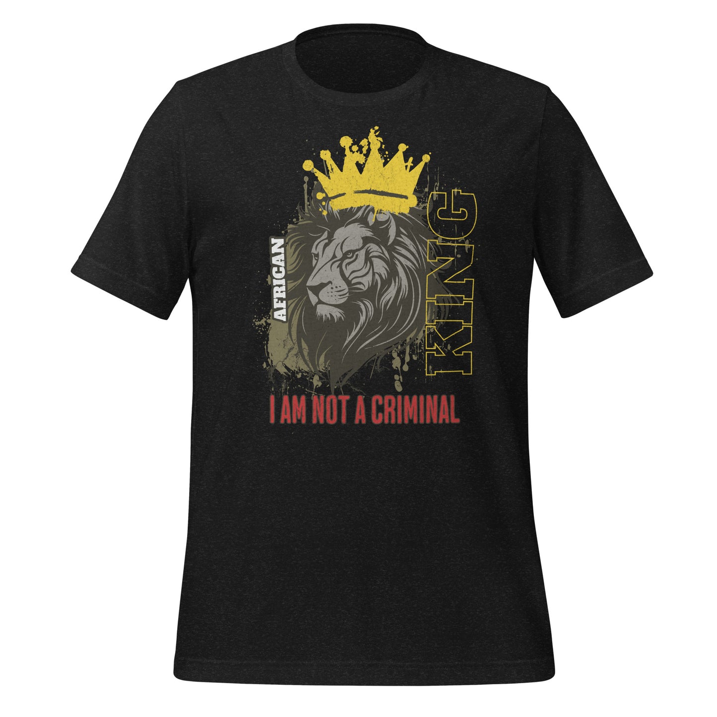 African King Heathered T-shirt