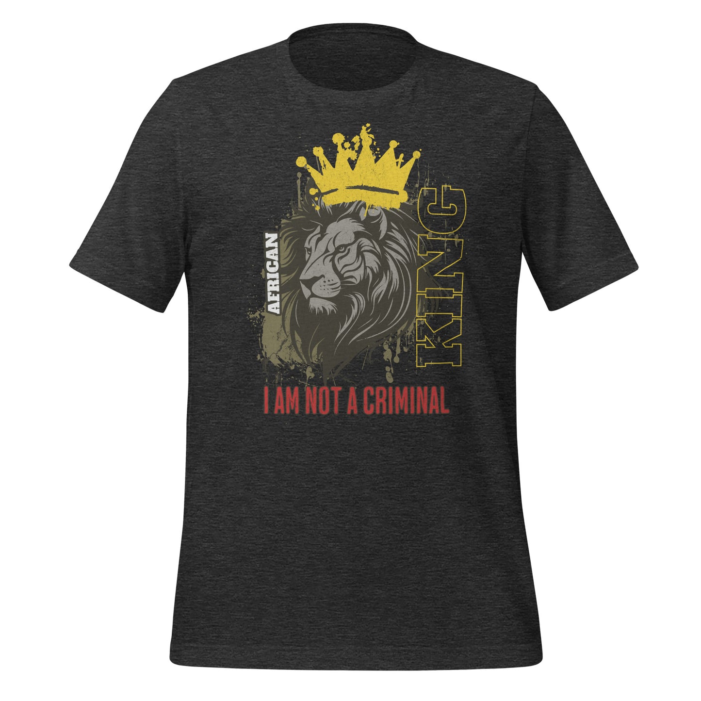 African King Heathered T-shirt