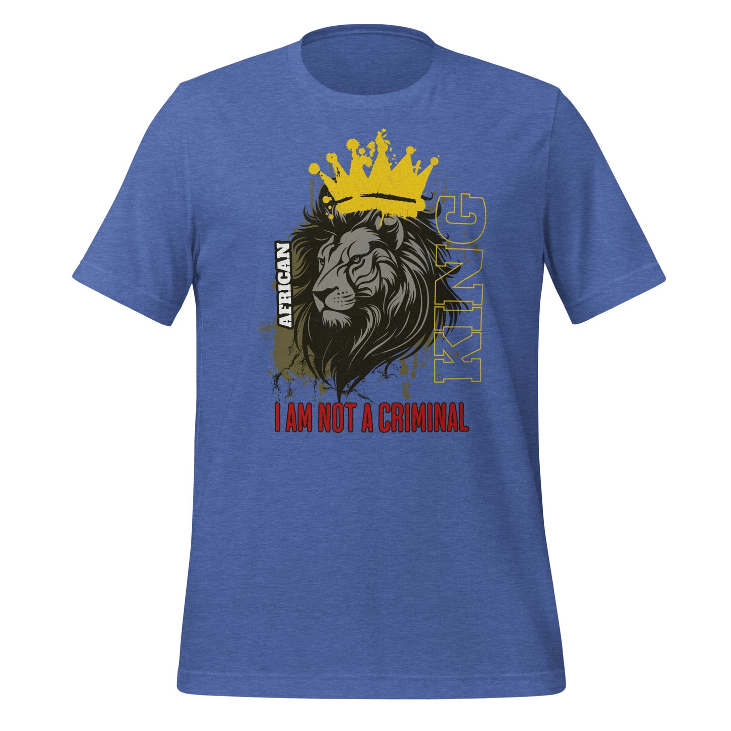 African King Heathered T-shirt