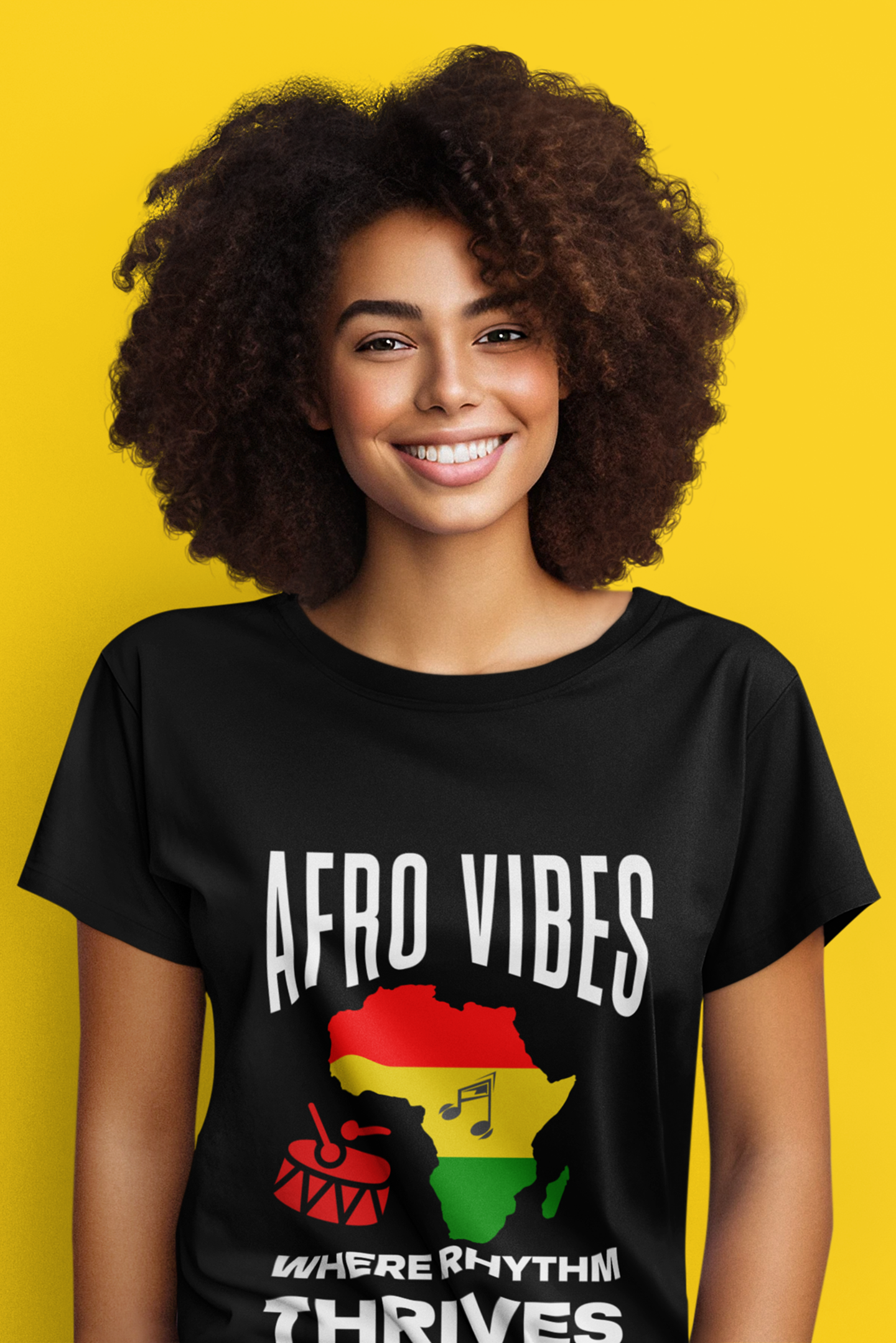 Afro Vibes Women's T-Shirt