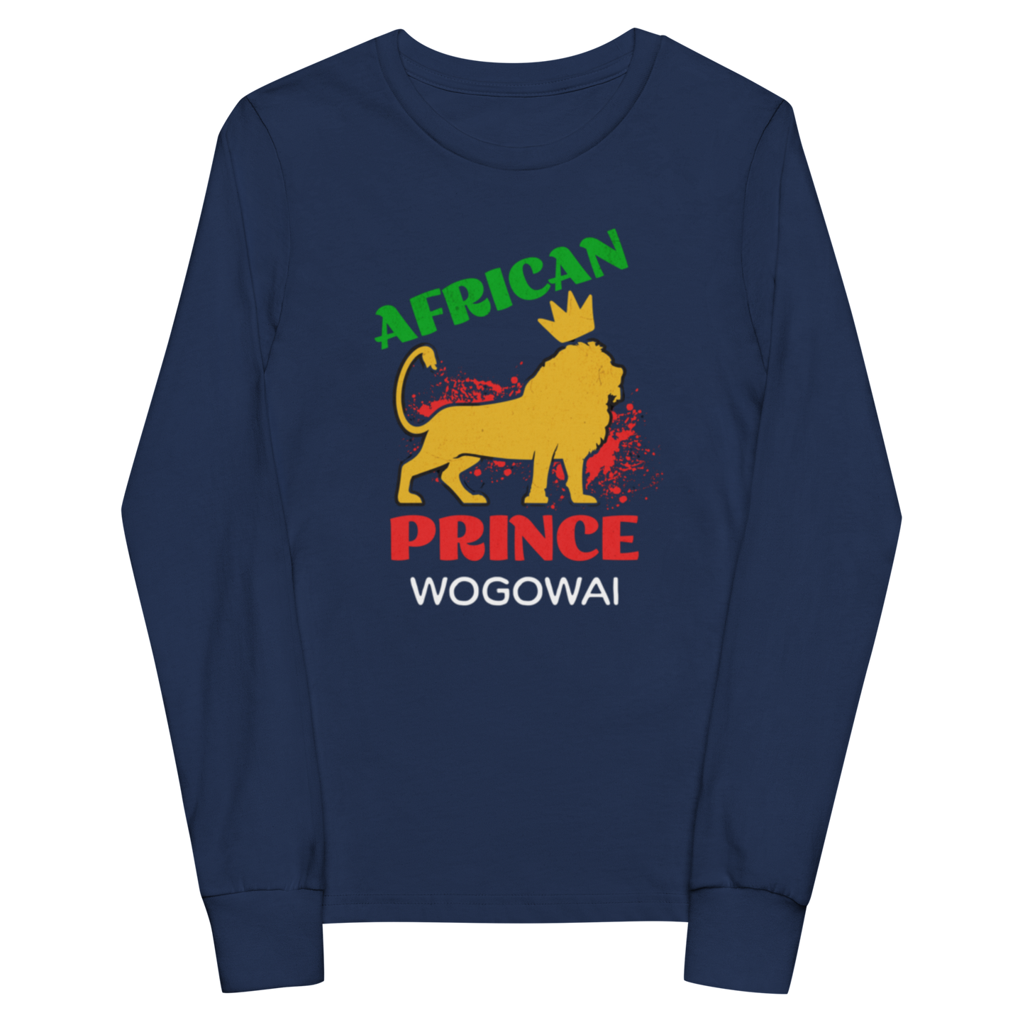 African Prince (Wogowai) Long Sleeve Tee